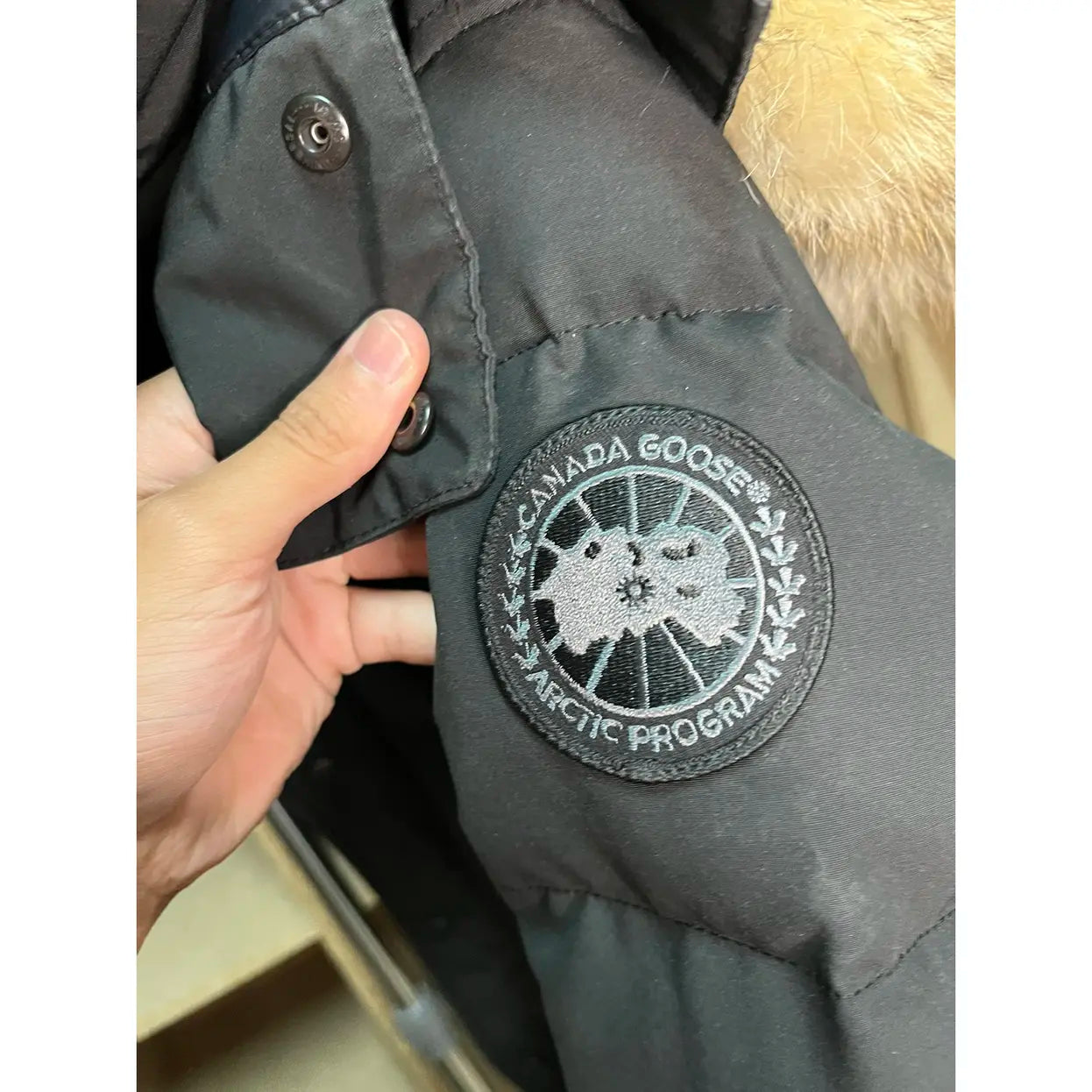 CG Parkas Black - Black standaard bond